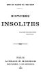 [Gutenberg 48781] • Histoires insolites